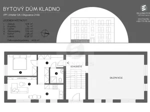 Prodej bytu 1+kk, Kladno, Havířská, 43 m2