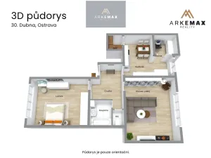 Prodej bytu 2+1, Ostrava, 30. dubna, 79 m2