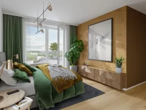 Prodej bytu 1+kk, Praha - Ruzyně, Huppnerova, 33 m2