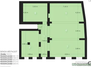 Pronájem obchodního prostoru, Praha - Libeň, náměstí Dr. Václava Holého, 300 m2