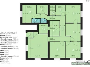 Pronájem obchodního prostoru, Praha - Libeň, náměstí Dr. Václava Holého, 300 m2