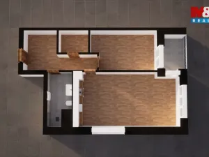 Pronájem bytu 2+kk, Liberec - Liberec X-Františkov, Tovární, 60 m2