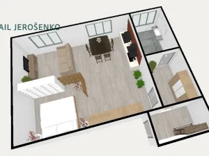 Prodej bytu 1+kk, Nučice, 59 m2