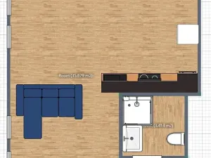 Pronájem bytu 2+kk, Praha - Karlín, Karlínské náměstí, 67 m2