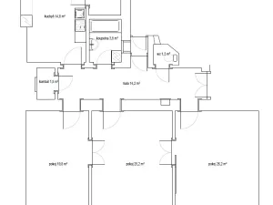 Prodej bytu 3+1, Praha - Smíchov, Janáčkovo nábřeží, 115 m2