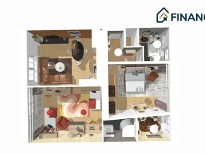 Prodej bytu 2+1, Brno, Vaňkovo náměstí, 83 m2