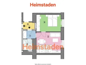 Pronájem bytu 1+1, Karviná - Nové Město, Fučíkova, 28 m2