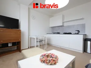 Pronájem bytu 2+kk, Brno - Štýřice, Táborského nábřeží, 40 m2