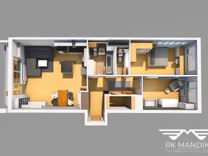 Prodej bytu 3+kk, Praha - Prosek, Kytlická, 83 m2