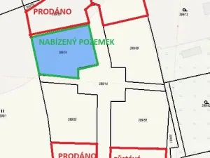 Prodej pozemku pro bydlení, Račice, 903 m2