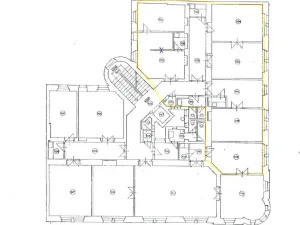 Pronájem kanceláře, Praha - Vinohrady, Čermákova, 170 m2