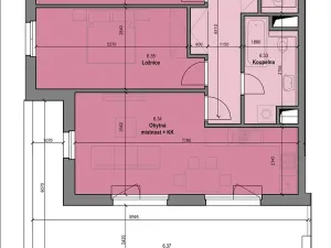 Prodej bytu 3+kk, České Budějovice, K Šindlovým Dvorům, 73 m2