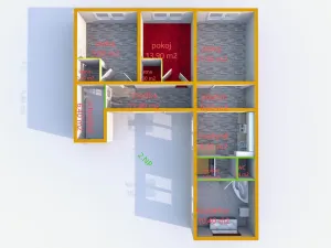 Pronájem bytu 3+1, Uherské Hradiště, U Cihelny, 63 m2