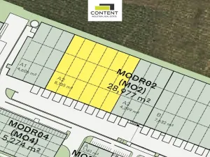 Pronájem skladu, Modřice, Evropská, 4115 m2