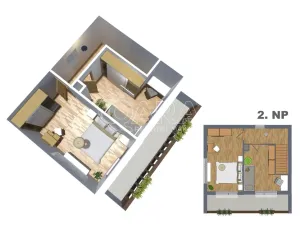 Prodej chaty, Černé Voděrady, Havírna, 129 m2