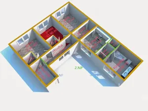 Pronájem bytu 3+1, Uherské Hradiště, U Cihelny, 63 m2