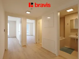 Pronájem bytu 2+kk, Brno - Komín, Bystrcká, 56 m2