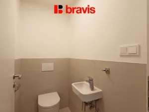 Pronájem bytu 2+kk, Brno - Komín, Bystrcká, 56 m2