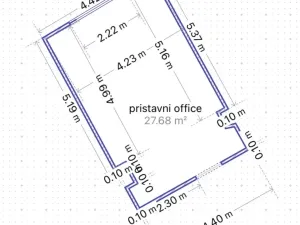 Pronájem kanceláře, Praha - Holešovice, Přístavní, 28 m2