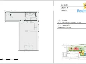 Prodej bytu 1+kk, Vyškov - Vyškov-Předměstí, Smetanovo nábřeží, 51 m2