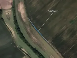 Prodej pole, Prušánky, 543 m2