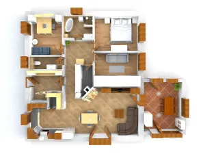 Pronájem rodinného domu, Volduchy, 110 m2