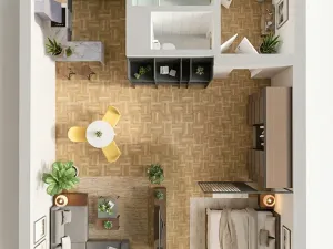 Prodej bytu 2+kk, Praha - Bohnice, Zelenohorská, 43 m2