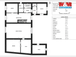 Prodej rodinného domu, Vraný, 120 m2