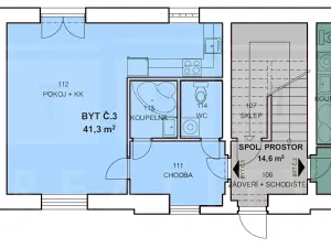 Pronájem bytu 1+kk, Vamberk, Žamberecká, 40 m2