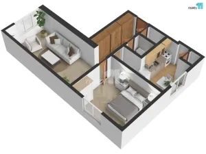 Prodej bytu 2+1, Kynšperk nad Ohří, Jana Nerudy, 52 m2