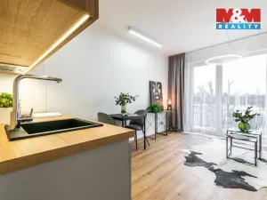 Pronájem bytu 1+kk, Kladno - Dubí, Ke křížku, 34 m2