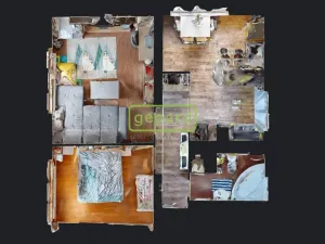 Prodej bytu 2+1, Okna, 60 m2