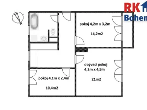 Prodej bytu 3+1, Pátek, 79 m2