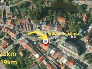 Pronájem obchodního prostoru, Polná, Sezimovo náměstí, 40 m2