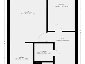 Pronájem bytu 2+kk, Praha - Řepy, Na chobotě, 45 m2