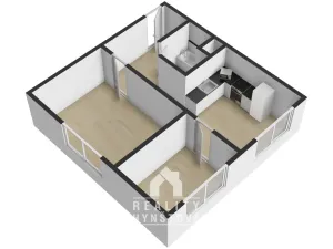 Prodej bytu 2+1, Blansko, Okružní, 46 m2