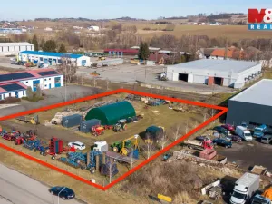 Prodej komerčního pozemku, Pelhřimov, K Silu, 3743 m2