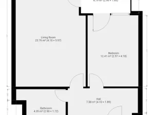 Pronájem bytu 2+kk, Praha - Strašnice, Počernická, 51 m2
