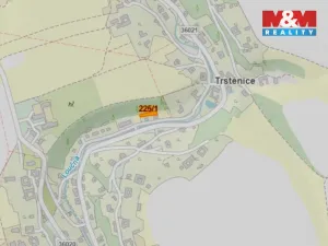 Prodej louky, Trstěnice, 649 m2