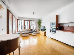 Pronájem bytu 2+kk, Praha - Karlín, Rohanské nábřeží, 67 m2