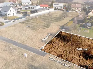 Prodej pozemku pro bydlení, Zlín - Příluky, Horní dědina, 748 m2