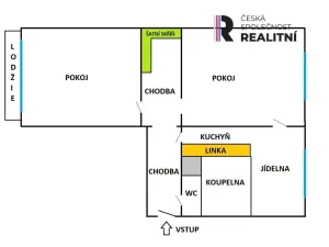 Prodej bytu 3+1, Hanušovice, Hlavní, 56 m2