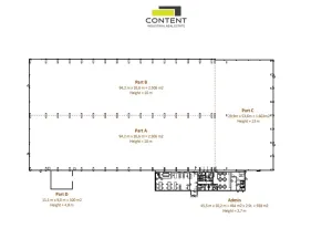 Pronájem výrobních prostor, Litovel - Nasobůrky, 6500 m2