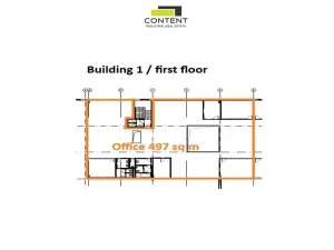 Pronájem skladu, Praha - Zličín, Na Radosti, 2905 m2
