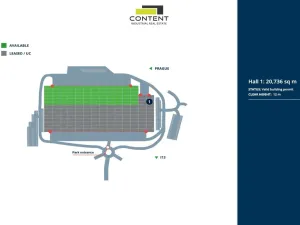 Pronájem skladu, Klášterec nad Ohří - Vernéřov, Průmyslová, 20736 m2