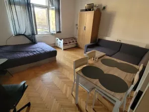 Pronájem bytu 1+kk, Praha - Nusle, Táborská, 40 m2