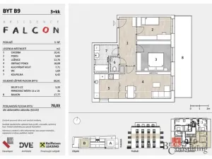 Prodej bytu 3+kk, Mělník, Sokolská, 66 m2