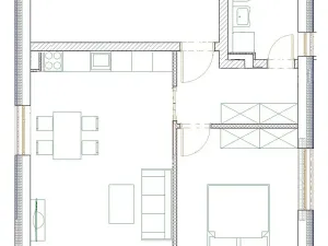 Pronájem bytu 2+kk, Říčany, Přemyslova, 51 m2