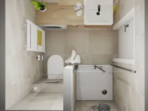 Prodej bytu 1+kk, Rosice, Na Vyhlídce, 42 m2