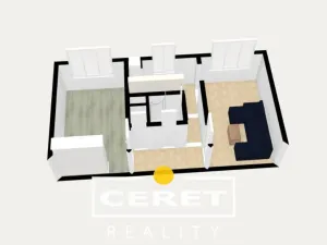 Prodej bytu 2+1, Žatec, Hájkova, 53 m2